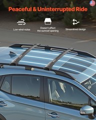 VEVOR Roof Rack Cross Bars, 200 LBS Load Capacity, Compatible with Subaru
