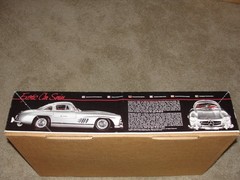 1990 Monogram Exotic Car Series 1954 Mercedes 300 SL GULLWING Partially Built.