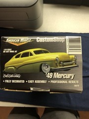 ERTL American Muscle Custom Shop ‘49 Mercury Die Cast Kit #30279 Opened Complete