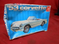 Vintage ‘53 Corvette Model Car Kit First Edition All-American Sports Car