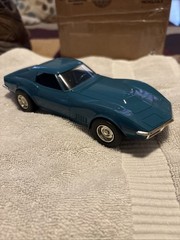 AMT ERTL – 1970 Chevrolet Corvette LT-1 (Mulsanne Blue) Near Mint No Box
