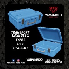 Yamamoto YMPGAR22 1/24 Transport case set 1 Type A Resin kit
