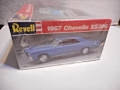 Revell 1967 Chevrolet Chevelle SS396 Model Kit #7146 NIB 1/25 Complete