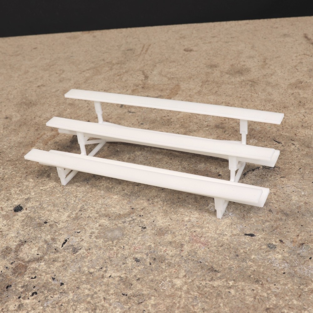 1/24-1/25 Scale 3 Row Bleachers for RC Racing/Drifting Track or Diorama (Kit)