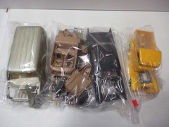 Vintage Plastic Model Parts Lot with Ford Van and 1940’s Ford Pickup