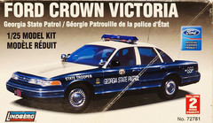 Ford Crown Victoria Georgia State Patrol Lindberg 1:25 NEW OPEN BOX *US Seller*