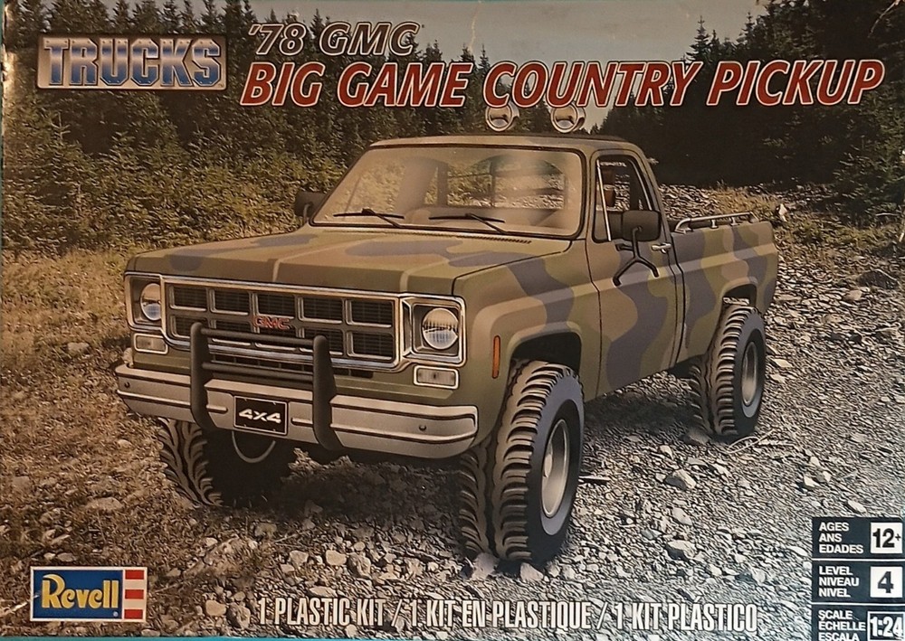 🔥78 GMC / CHEVY PU WINCH BRUSH GUARD REVELL MODEL KIT PARTS LOT BASH JUNKYARD🔥