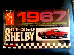 Model Kit 1967 Ford Mustang Shelby GT-350 AMT 1:25