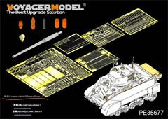 Voyager PE35677 1/35 WWII M3A3 Stuart Light Tank Detail Set for AFV Club AF35053