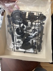 Revell 1:4 Visible V-8 Engine Model Kit Partially Assembled – Mostly Sealed