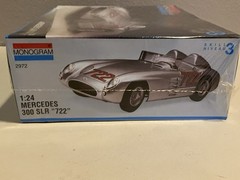 VINTAGE Monogram Mercedes 300 SLR 722 Plastic Model Kit 1:24 skill 3 NEW/SEALED