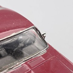 1968 Ford Mustang 1/25 Built Model Car Parts Diorama Display Glued Hood