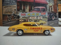 C-104:200 Vintage Johan Olds 442 Funny Car Model, No Box.
