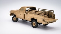 Ak Interactive 1/35 CHEVY PICK UP TRUCK M1008 Troop Carrier Model Kit #AK35030