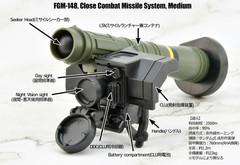 TomyTec Little Armory 1/12 ANTI-TANK RPG JAVELIN FGM148 LA103 Plastic Model Kit