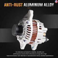 New Alternator for 2007-2017 Jeep Compass Patriot 2.0 2.4L, 2008-2013 Dodge