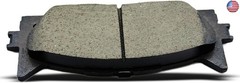 D1293 D1212 8PCS Front & Rear Ceramic Disc Brake Pads Kit?Fits 2007-2017