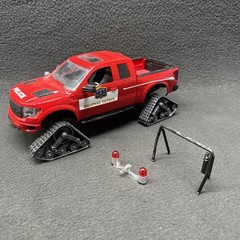 Revell FORD F-150 SVT Raptor with Tracks Police Highway Patrol Model 1/25 Custom