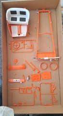 Orange Krate Hot Rod Kit Lindberg 1977 Big 1/8 Scale *JUNKYARD PARTS SALE*