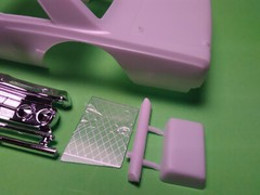 65 1965 Chevelle Modified Stocker Race Car 1/25 AMT Hood Scoop Body Bumpers