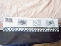 SPEC CAST MODEL 1953 WILLYS JEEP PANEL IN UNOPENED, SEALED BOX