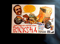 Model Kit Ricksha Wild Chinatown Express Custom Show Car MPC Retro Deluxe 1:20