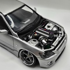1/24 1JZ/2JZ Big Turbo w/ Toyota Altezza Engine Bay Transkit