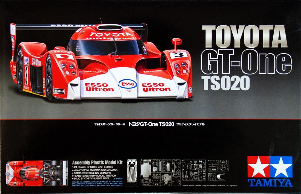Tamiya 1:24 Toyota GT-One TS020 Plastic Model Kit 24222