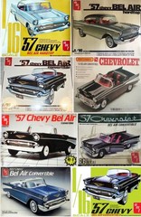 1957 Chevrolet Bel Air CONVERTIBLE BOOT for 1:16 AMT Model Kit 57 Chevy