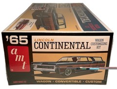 AMT ’65 Lincoln Continental Wagon 1:25 Model Kit Pad-Printed Tires Retro (B239)