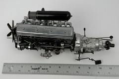 Pocher 1/8 Mercedes-Benz 500K 540K Inline-8 Engine Assembly Gearbox Transmission