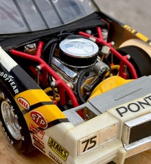 AMAZING Vintage 80s Ertl AMT 1:16 LAKE SPEED #75 PONTIAC Grand Prix NATIONWISE
