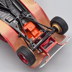 1932 Ford Coupe 1:25 Built Model Car Kit Diorama Junkyard Parts Collector