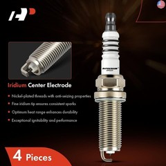 A-Premium Double Iridium Spark Plugs Compatible with Subaru Impreza 2017-2020,