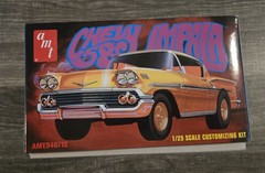 2015 AMT 1958 Chevy Impala Car #931/12 1:24 Scale Unused Open Box
