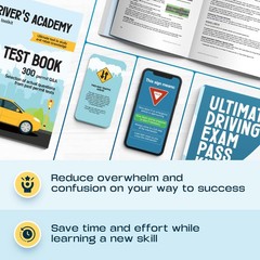 Driving Exam Pass Kit – Gift for Teen Boys and Girls 15-18 Year Old, Medium
