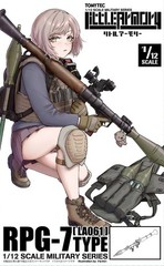 TomyTec Little Armory 1/12 RPG7 Portable Anti-Tank Weapon LA061 Model Kit