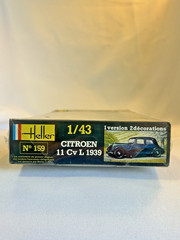 Heller Citroen 11Cv L 1939 Model Car Kit NEW in FACTORY SEALED BOX