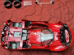 Maisto MAI39132R 1-14 Official Ferrari Product FXX K Toy Car Kit Red # 39132