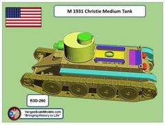 1/35 Christie M1931 T3 Tamiya, Meng, Resicast, Takom, CSM, Roden Commander