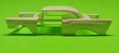 1957 Chevy Bel Air Hardtop 1/25 OLD REVELL TOOLING Bare Body Shell Model Car