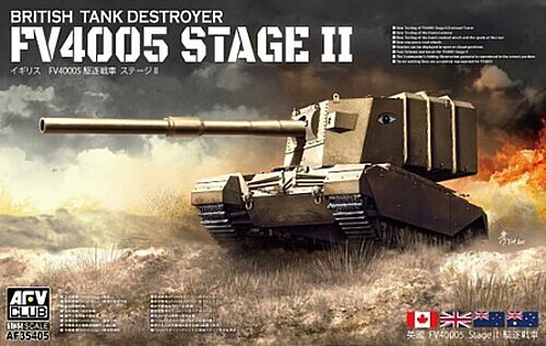 AFVClub FV4005 Stage II British Tank Destroyer – Plastic Model Military Vehicle