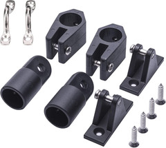 Boat Bimini Top Fittings Hardware 7/8 Inch Bimini Fittings Set,Nylon Bimini Top