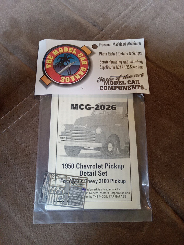 The Model Car Garage 1950 Chevy Pickup Detail Set MCG-2026