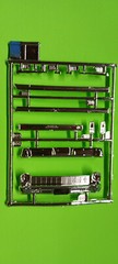 1966 Nova SS 1/25 Pro Street Chrome Grill Bumpers Tail Lights Model Car Parts