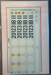 1/24 Decals Italian Stallions 275P Starfighter Decals #2407