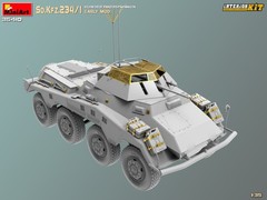 MiniArt 1/35 German Sd.Kfz. 234/1 Early Model Interior Kit #35410