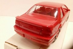 1991 CHEVY BERETTA GTZ BRIGHT RED PROMO ERTL CAR AMT NIB 6038 GENERAL MOTORS GM