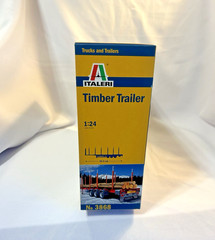 ITALERI TIMBER TRAILER 22.5″ Long model kit NEW in FACTORY SEALED BOX
