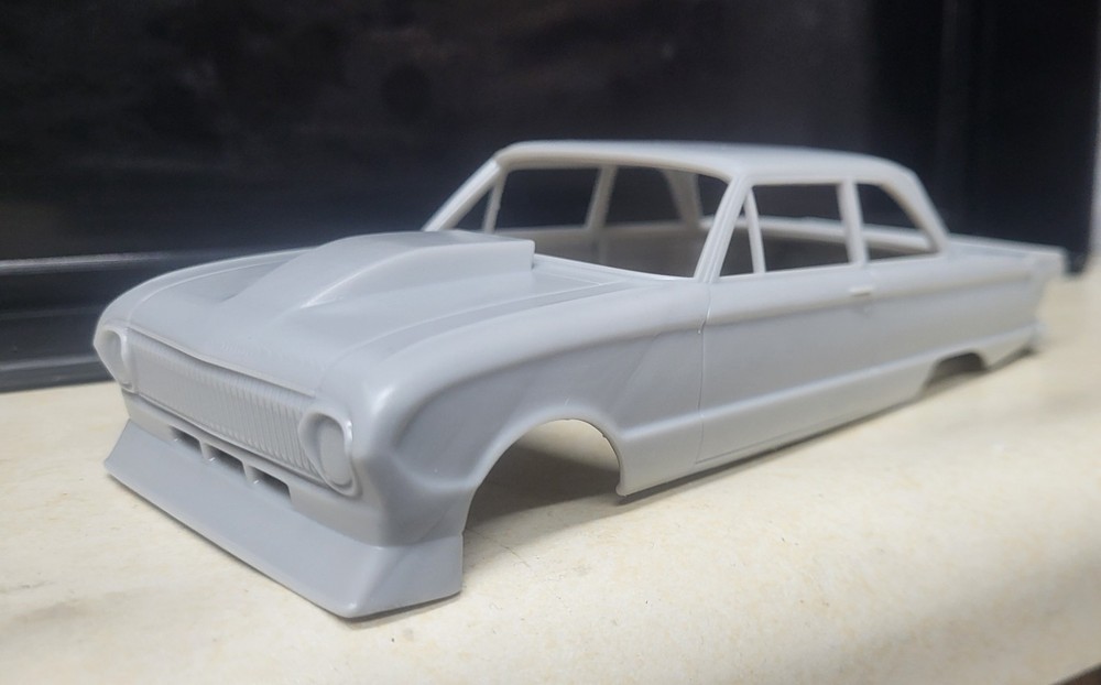 1/24 scale resin 3d printed Outlaw 1962 Ford Falcon drag body model slot car